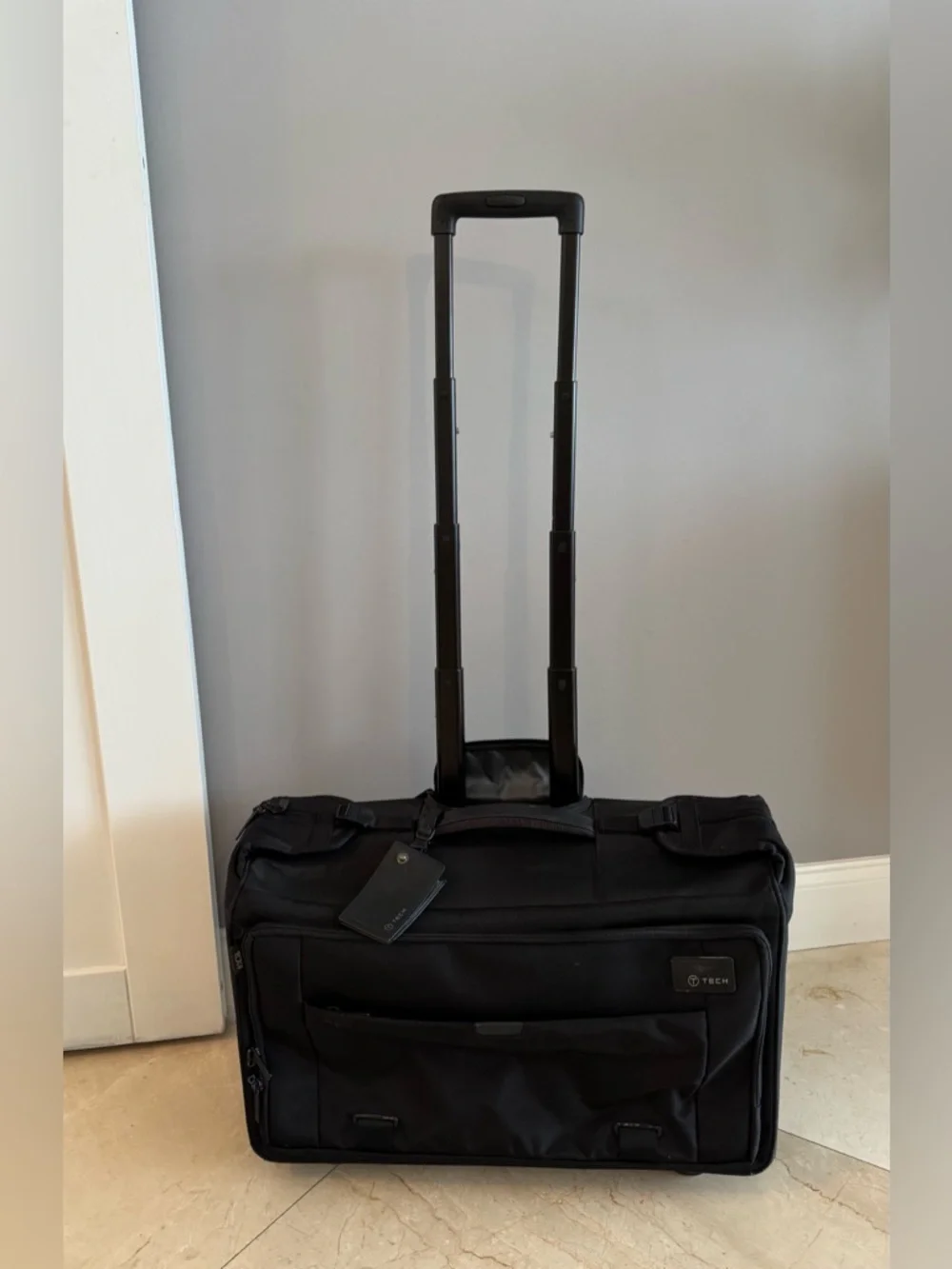 Tumi Black Rolling Carry-On Garment Bag
